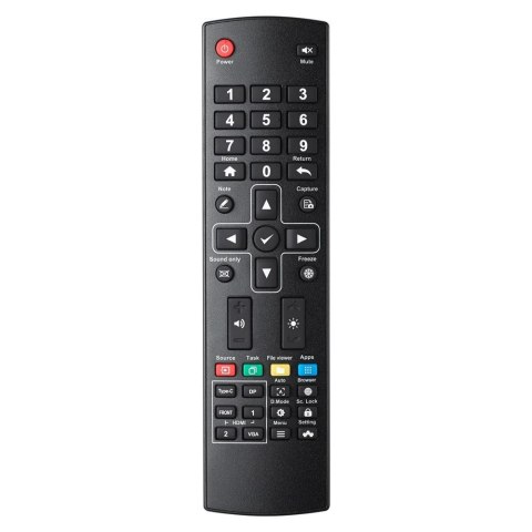 Optoma Monitor interaktywny 65 cali 3652RK INFRARED,40pkt,4K,2x20W,USB-C,WIFI+BT,Android13 Optoma Monitor interaktywny 65 cali 3652RK INFRARED,40pkt,4K,2x20W,USB-C,WIFI+BT,Android13