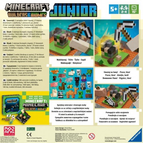 Gra Minecraft Builders and Biomes Junior Gra Minecraft Builders and Biomes Junior