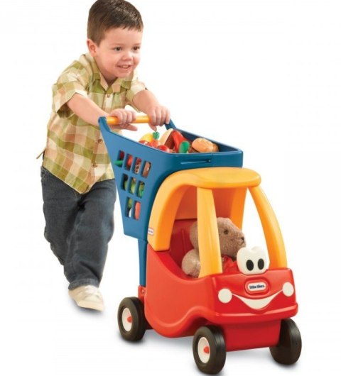 Wózek na zakupy z koszem