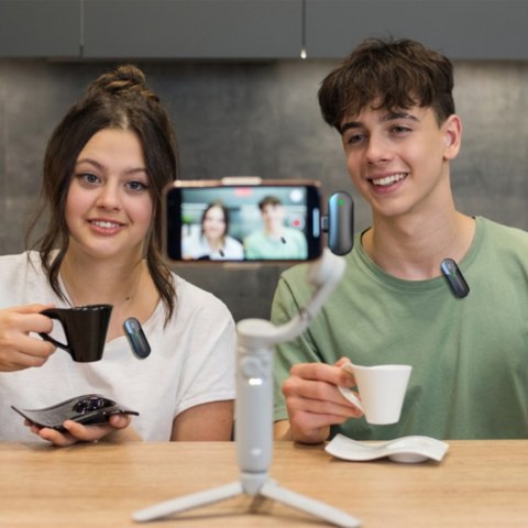 Bezprzewodowy mikrofon 2 sztuki TX-301