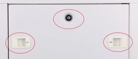Szafka wisząca rack 4U 600x450 szara szklane drzwi Szafka wisząca rack 4U 600x450 szara szklane drzwi