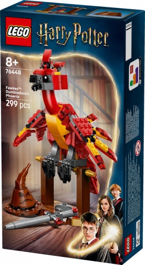 Klocki Harry Potter 76448 Fawkes: feniks Dumbledore'a Klocki Harry Potter 76448 Fawkes: feniks Dumbledore'a