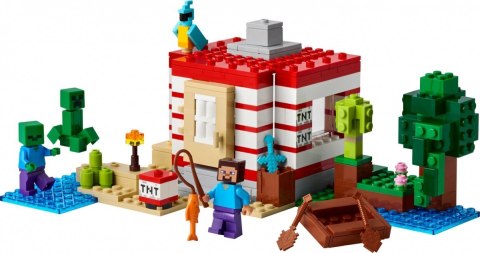 Klocki Minecraft 21275 Dom TNT w dżungli Klocki Minecraft 21275 Dom TNT w dżungli