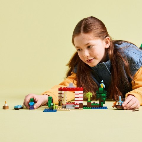 Klocki Minecraft 21275 Dom TNT w dżungli Klocki Minecraft 21275 Dom TNT w dżungli