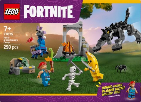 Klocki Fortnite 77075 Skórek i Iskra oraz obóz Klocki Fortnite 77075 Skórek i Iskra oraz obóz