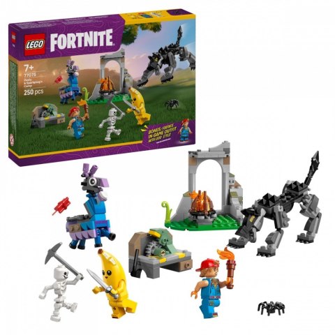 Klocki Fortnite 77075 Skórek i Iskra oraz obóz Klocki Fortnite 77075 Skórek i Iskra oraz obóz