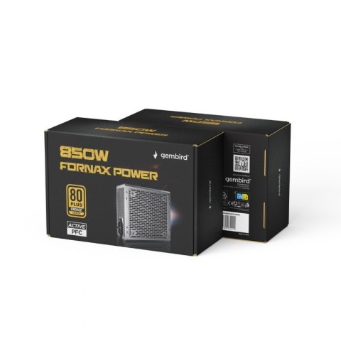 Zasilacz komputerowy Fornax Power 850W 80+Bronze aktywny PFC 120mm wentylator 10-pak Zasilacz komputerowy Fornax Power 850W 80+Bronze aktywny PFC 120mm wentylator 10-pak