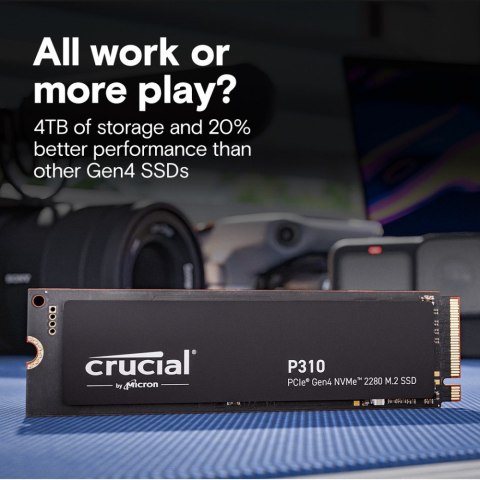Dysk SSD P310 4TB M.2 NVMe PCIe 4.0 2280 7100/6000 Dysk SSD P310 4TB M.2 NVMe PCIe 4.0 2280 7100/6000