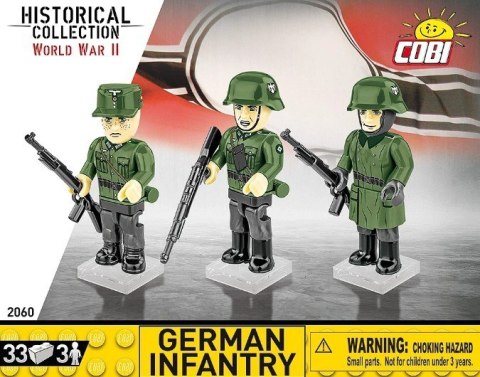 Klocki Niemiecka piechota - Zestaw 3 figurek Klocki Niemiecka piechota - Zestaw 3 figurek