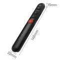 Laserowy wskaźnik/Prezenter 4w1/USB 3.0/2.4GHz/30m