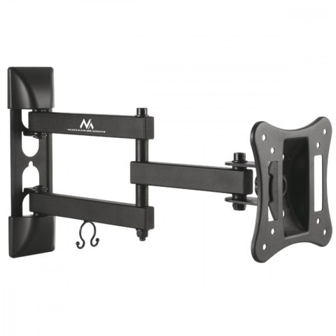 Uchwyt do telewizora lub monitora 13-27" 15 kg uniwersalny MC-719 czarny max vesa 100x100 Uchwyt do telewizora lub monitora 13-27" 15 kg uniwersalny MC-719 czarny max vesa 100x100