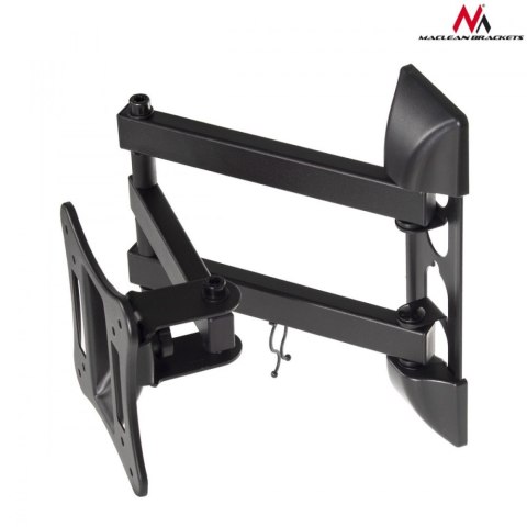 Uchwyt do telewizora lub monitora 13-27" 15 kg uniwersalny MC-719 czarny max vesa 100x100 Uchwyt do telewizora lub monitora 13-27" 15 kg uniwersalny MC-719 czarny max vesa 100x100