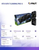 Karta graficzna RTX 5070 Ti GAMING PRO-S 16GB GDDR7 256bit 3DP/HDMI