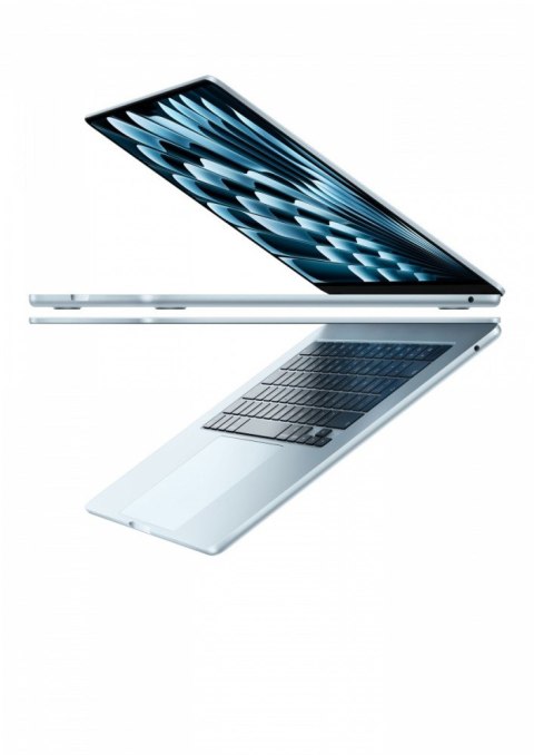 MacBook Air 15.3 cala: M4 10/10, 16GB, 256GB - Błękitny MacBook Air 15.3 cala: M4 10/10, 16GB, 256GB - Błękitny