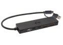 Hub USB-A/USB-C Metal 2x USB 3.0 + 2x USB-C (10 Gbps)