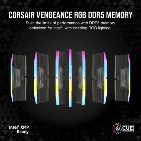 Pamięć DDR5 Vengeance RGB 48GB/6400 (2x48GB) CL36 Pamięć DDR5 Vengeance RGB 48GB/6400 (2x48GB) CL36