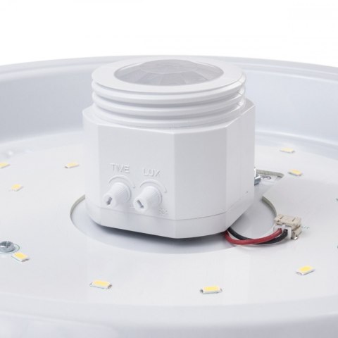 Plafon LED 12W z czujnikiem ruchu pir Energy MCE131 Zasięg 6m Plafon LED 12W z czujnikiem ruchu pir Energy MCE131 Zasięg 6m