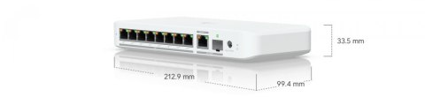 Przełącznik UniFi Switch 8 PoE USW-Flex-2.5G-8-PoE Przełącznik UniFi Switch 8 PoE USW-Flex-2.5G-8-PoE