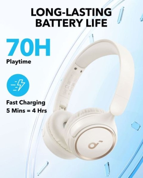 Słuchawki nauszne Soundcore H30i białe Słuchawki nauszne Soundcore H30i białe