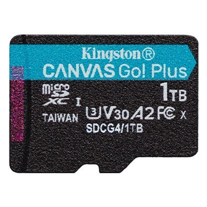 Karta pamięci microSD 1TB Canvas Go! Plus 200MB/s A2 U3 V30 Karta pamięci microSD 1TB Canvas Go! Plus 200MB/s A2 U3 V30