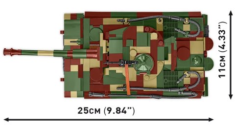 Klocki Pz.Kpfw. VI Tiger Ausf. E 870 klocków Klocki Pz.Kpfw. VI Tiger Ausf. E 870 klocków