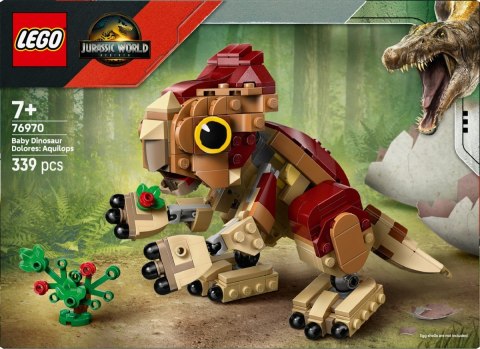 Klocki Jurassic World 76970 Mały dinozaur Dolores: aquilops Klocki Jurassic World 76970 Mały dinozaur Dolores: aquilops