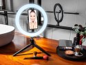 Lampa pierścieniowa Ring 26 cm z mini statywem