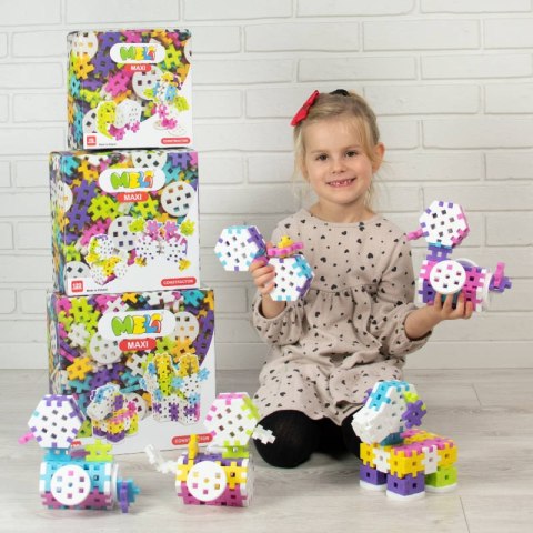 Klocki Meli Maxi Constructor Pink 120 el. Meli Klocki Meli Maxi Constructor Pink 120 el. Meli