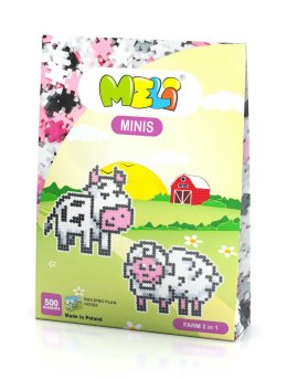 Klocki Meli Minis Farm 2w1 Krówka i Owieczka 500 el. Meli