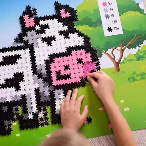 Klocki Meli Minis Farm 2w1 Krówka i Owieczka 500 el. Meli Klocki Meli Minis Farm 2w1 Krówka i Owieczka 500 el. Meli