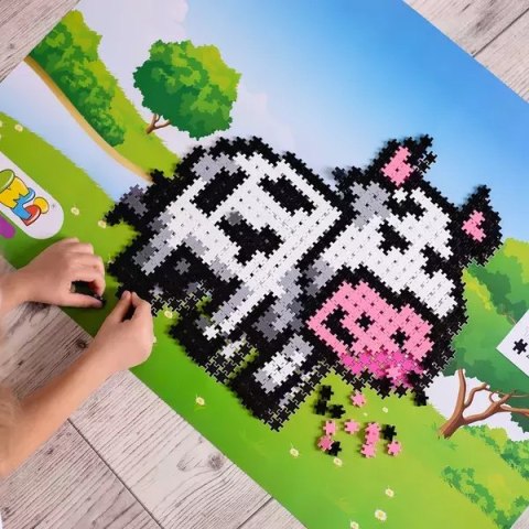 Klocki Meli Minis Farm 2w1 Krówka i Owieczka 500 el. Meli Klocki Meli Minis Farm 2w1 Krówka i Owieczka 500 el. Meli