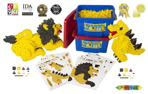 Morphun Lew i T-Rex 2374 el. - Klocki konstrukcyjne Morphun Morphun Lew i T-Rex 2374 el. - Klocki konstrukcyjne Morphun