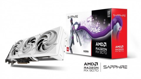 Karta graficzna Radeon RX 9070 PURE 16GB OC GDDR6 256bit 2DP/2HDMI Karta graficzna Radeon RX 9070 PURE 16GB OC GDDR6 256bit 2DP/2HDMI