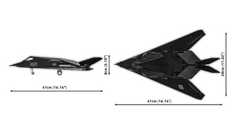 Klocki Lockheed F-117 Nighthawk 795 klocków Klocki Lockheed F-117 Nighthawk 795 klocków