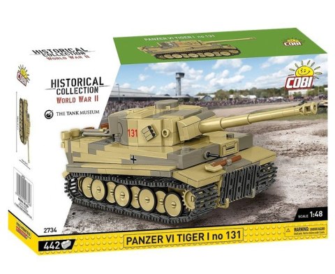 Klocki Panzer VI Tiger I no 131 442 klocki Klocki Panzer VI Tiger I no 131 442 klocki