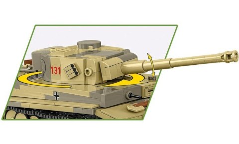 Klocki Panzer VI Tiger I no 131 442 klocki Klocki Panzer VI Tiger I no 131 442 klocki