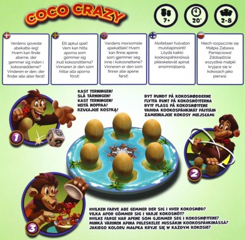 Gra Coco Crazy (edycja polska) Gra Coco Crazy (edycja polska)