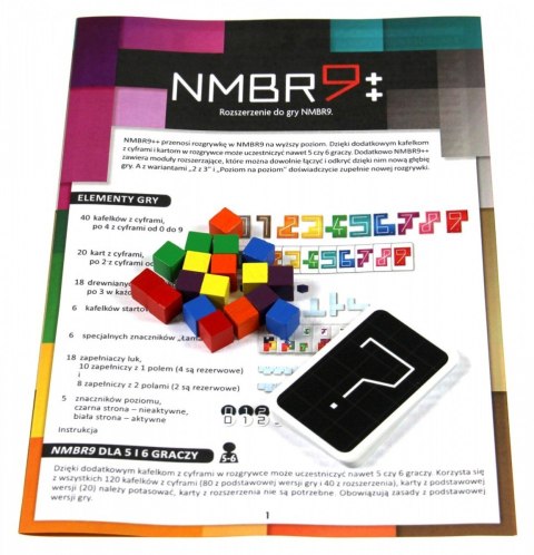Gra NMBR 9++ (edycja europejska) Gra NMBR 9++ (edycja europejska)