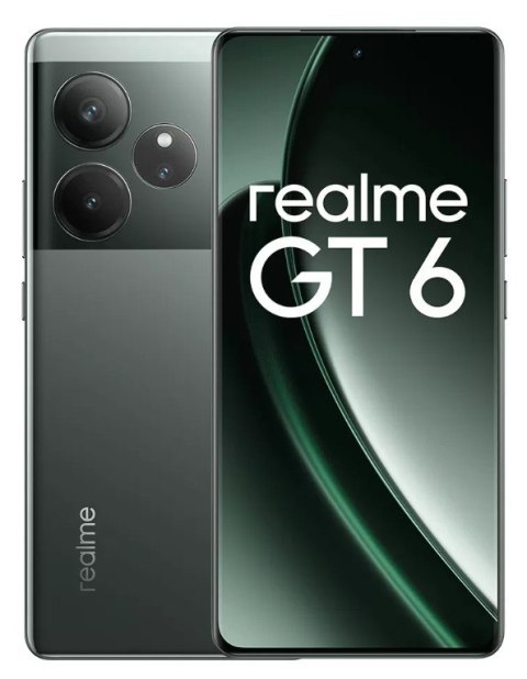 Smartfon Realme GT6 512GB 16GB Razor Green RMX3851