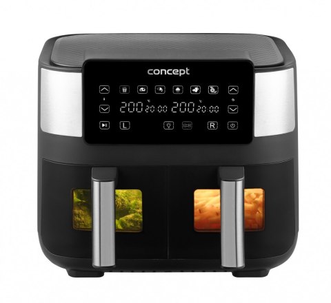 Frytkownica beztłuszczowa Air Fryer Double 8l FR8000 Frytkownica beztłuszczowa Air Fryer Double 8l FR8000