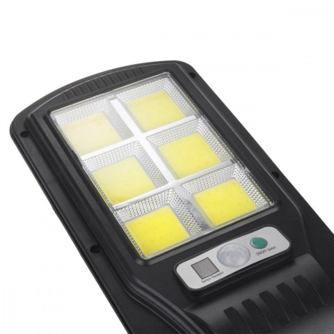 Solarna lampa uliczna LED z czujnikiem i pilotem MCE446 Solarna lampa uliczna LED z czujnikiem i pilotem MCE446