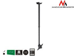 Uchwyt sufitowy do telewizora lub monitora MC-580B 17-37 vesa 200x200 do 50 kg