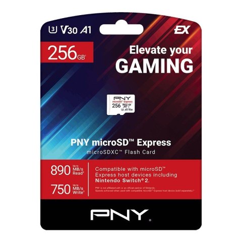 Karta pamięci microSD Express 256GB P-SDU256P31880EXP-GE Karta pamięci microSD Express 256GB P-SDU256P31880EXP-GE