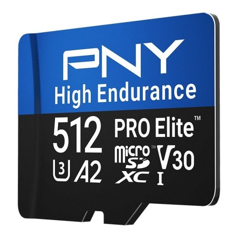 Karta pamięci microSD High Endurance 512G P-SDU512V32100PHE-GE Karta pamięci microSD High Endurance 512G P-SDU512V32100PHE-GE