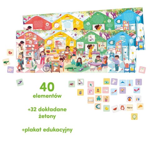 Puzzle Co robimy w przedszkolu Puzzle Co robimy w przedszkolu