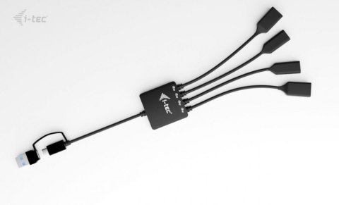 HUB USB-C/USB-A Cable 4 port (2x USB-C 2x USB-A)
