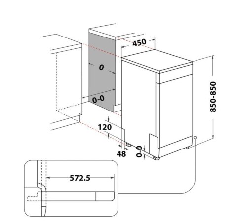 Zmywarka WSFO3O34PFX Zmywarka WSFO3O34PFX