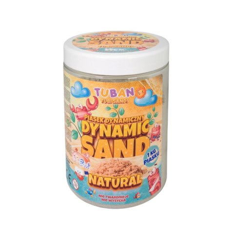 Piasek dynamiczny - naturalny - 1kg Tuban