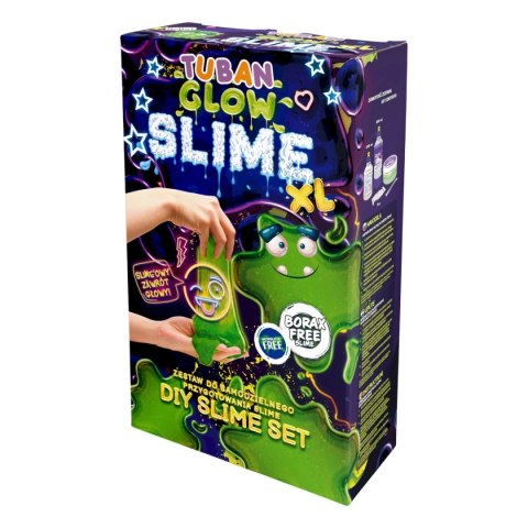 SLIME ZESTAW DIY SWIECĄCY W CIEMNOSCI XL Tuban SLIME ZESTAW DIY SWIECĄCY W CIEMNOSCI XL Tuban