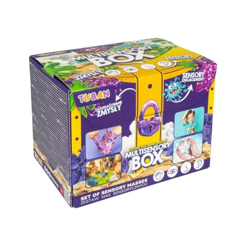 ZESTAW MAS SENSORYCZNYCH MULTISENSORY BOX Tuban ZESTAW MAS SENSORYCZNYCH MULTISENSORY BOX Tuban